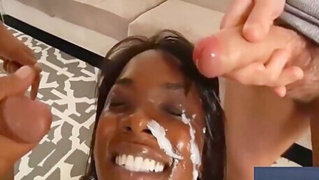 Gigantic Facials Porn Collection