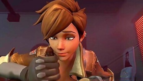 Overwatch Horny Tracer Hard Fuck - 3d Sex Compilation