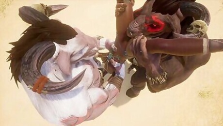 Indra In A Tauren Threesome
