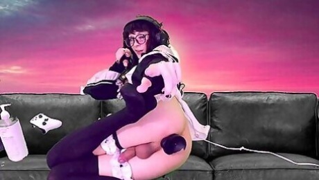 Shemale Tranny Enjoying Solo Masturbation - Teaser Video
