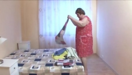 Bbw granny maid love huge cock