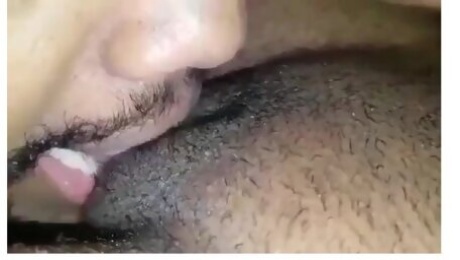 My sexy hubby eating my pussy