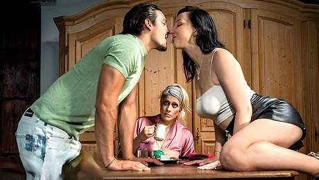 Skillful Brittany Bardot and Joe Di Marco cougar smut VIP 4K