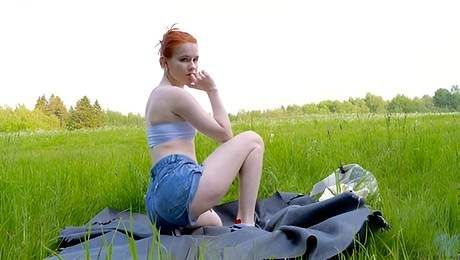 Vivid Fox Eva at small tits scene